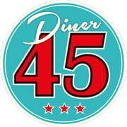 Diner 45 Rattvik logotyp