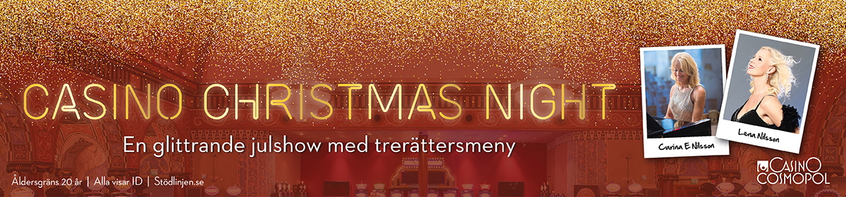 Casino Cosmopol Stockholm julshow och julbord