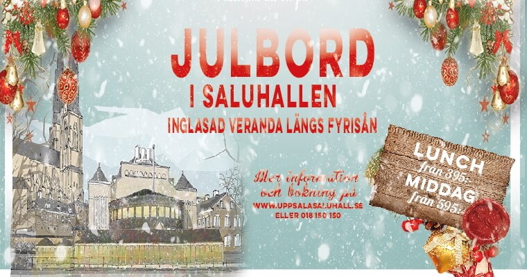 Julbord i Saluhallen i Uppsala
