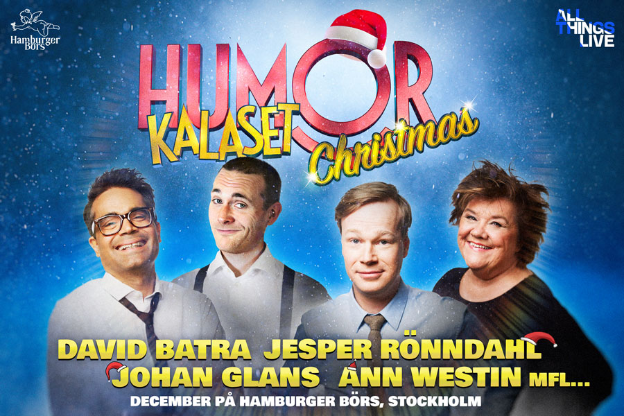 Humorkalaset Christmas på Hamburger Börs