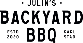 Julins Backyard BBQ logotyp