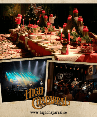 Julbord på High Chaparral