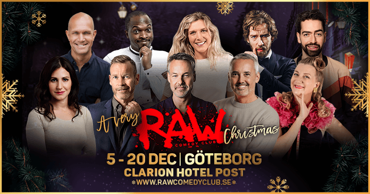 RAW Christmas på Clarion Hotel Post i Göteborg