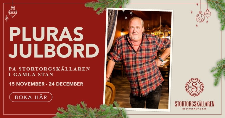 Pluras julbord i Gamla Stan