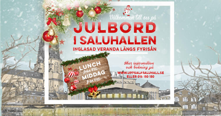 Julbord i Saluhallen i Uppsala