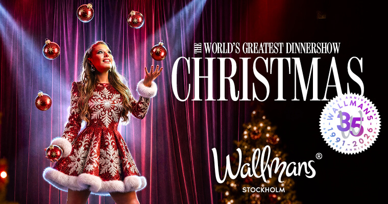 Julshow och julbord på Wallmans Stockholm