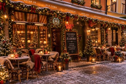 Julbord med fransk twist på Bistro Marie