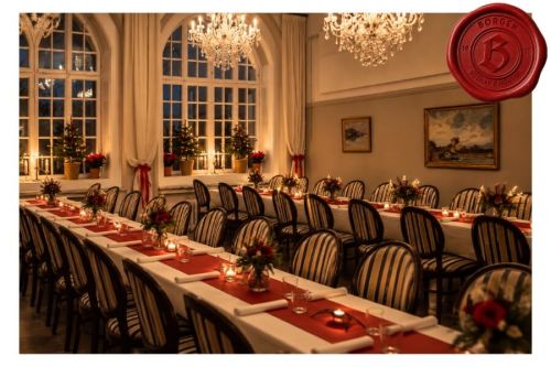 Julbord på Borgen