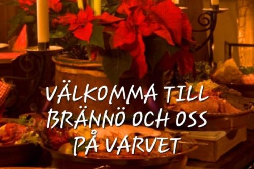 Julbord på Brännö Varv