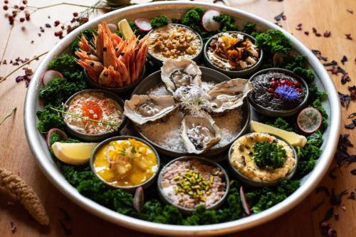 Fransk-persiskt julbord på Coup d'etat