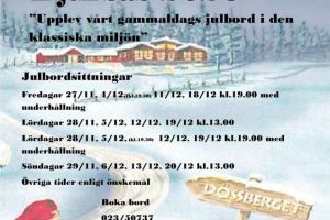 Julbord på Dössberget i Bjursås – bild 3