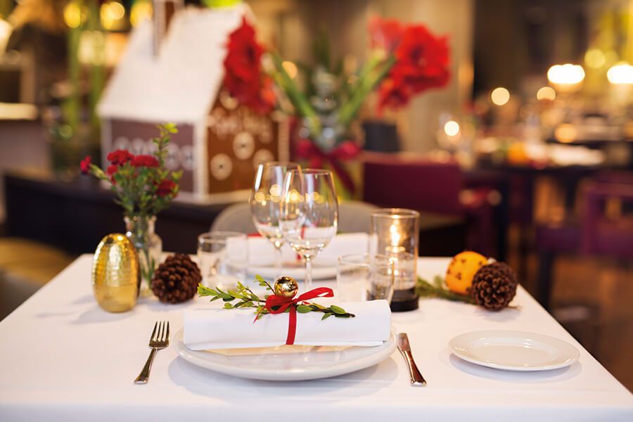 Julbord på Elite Hotel Academia (signerat Tareq Taylor)