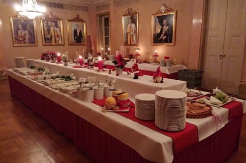 Julfest i Frimurarsalongerna