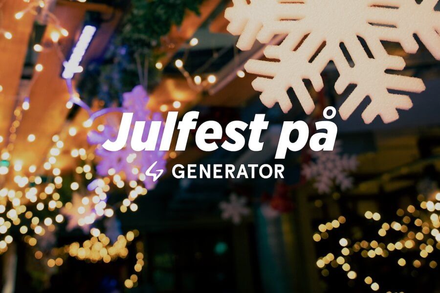 Julfest på Generator Stockholm