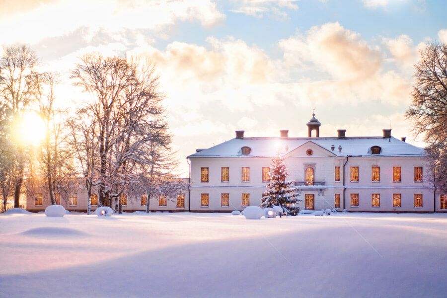 Klassiskt julbord på Gimo Herrgård