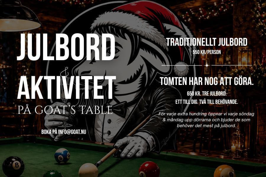 Julbord på Goats Table