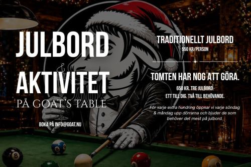 Julbord på Goats Table
