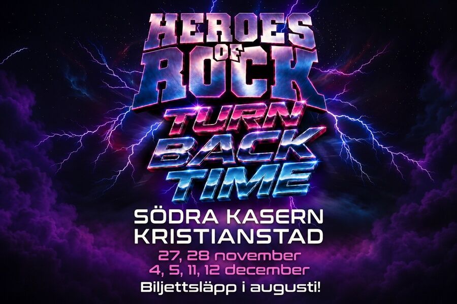 Heroes of Rock och julbord på Södra Kasern