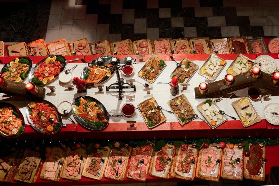 Julbord med underhållning på High Chaparral