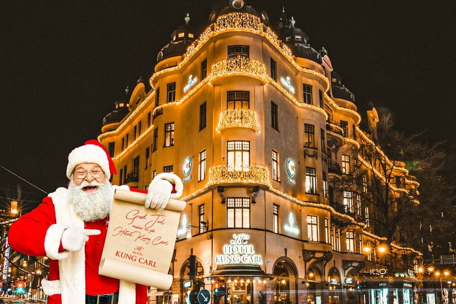 Julfest och julbord på Hotel Kung Carl