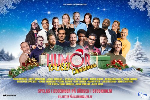 Humorkalaset Christmas på Hamburger Börs