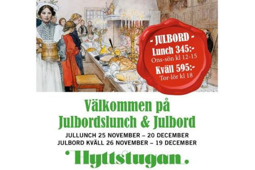 Hyttstugans julbord