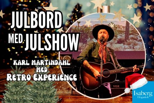 Julshow och afterski på Restaurang Höganloft