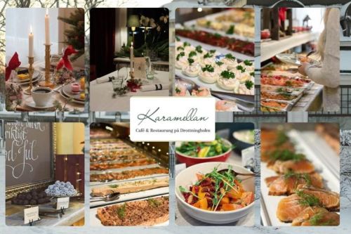 Karamellans julbord vid Drottningholms Slott