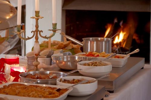 Julbord i Koppartälten