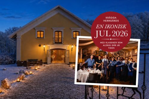Julfest för företag på Krägga Herrgård