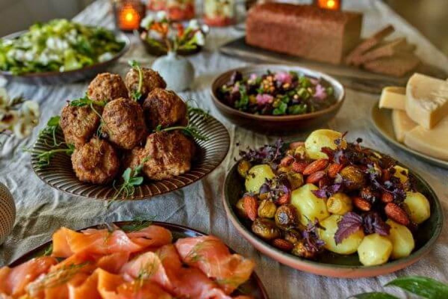 Leir mat & mötens julbord