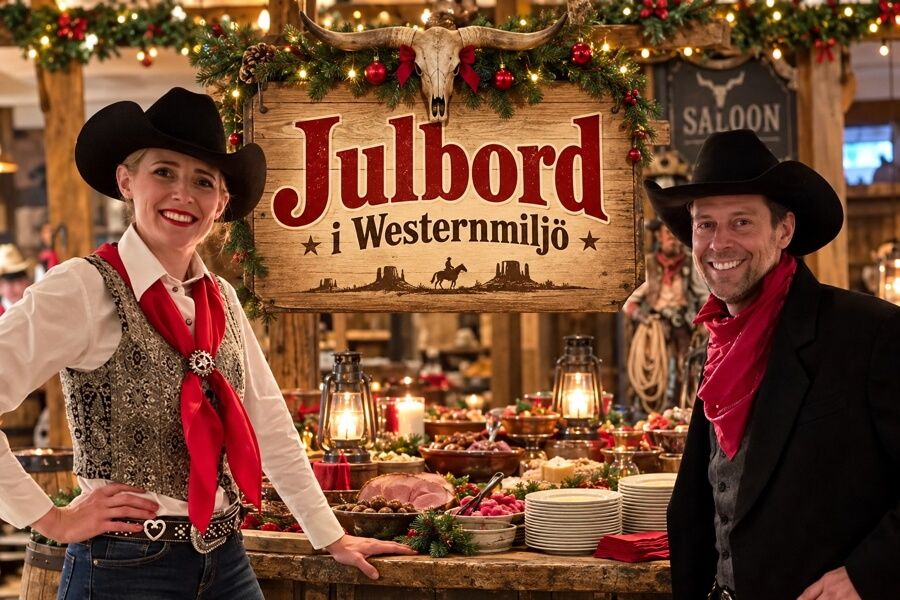 Lone Stars julbord & aktiviteter i Westernmiljö