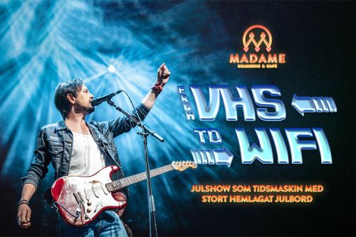 Julshow & julbord hos Madame Brasserie & Café i Värnamo