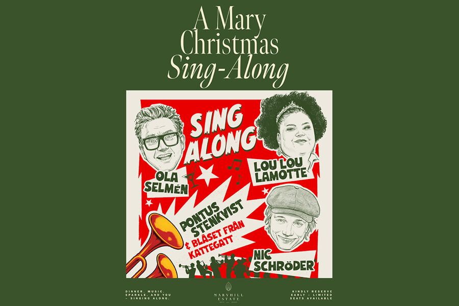 Julbord och julshow på Maryhill Estate (Fd. Örenäs Slott)