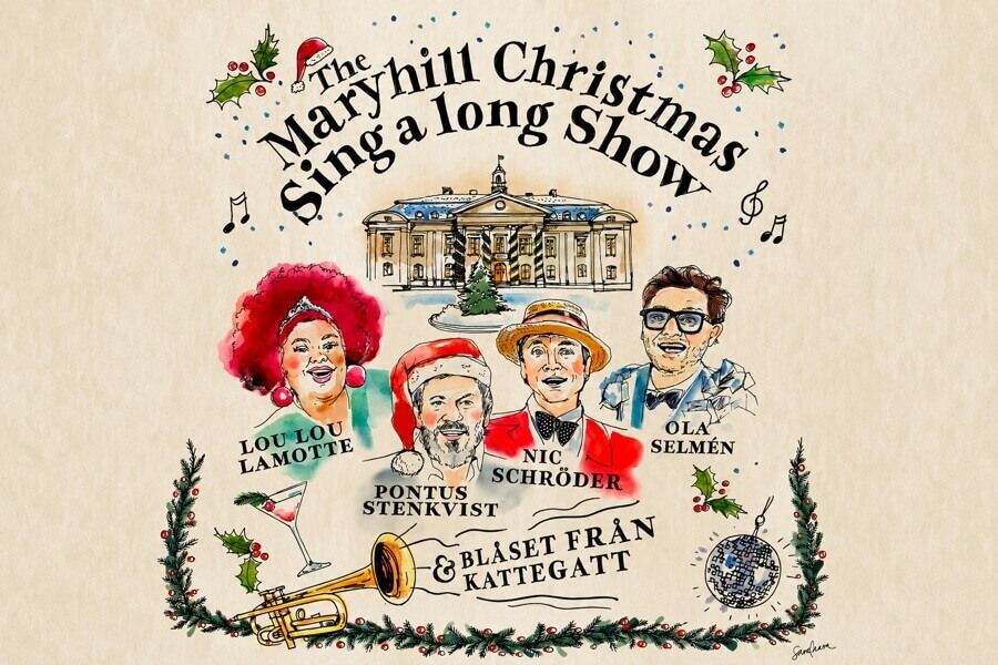 Julbord och julshow på Maryhill Estate (Fd. Örenäs Slott)