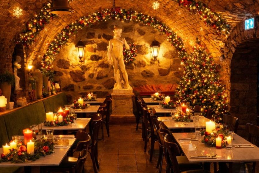 Julbord på Michelangelo i Gamla Stan