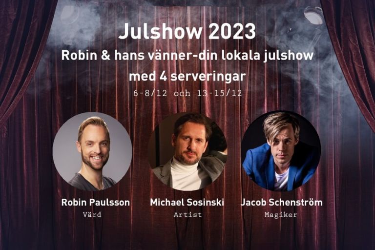 Julshow och Share & Eat på Lokal 17 Pembert & Company