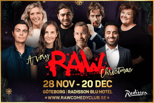 A very RAW Christmas, Göteborg 2025 - tillbaka på Radisson Blu Scandinavia!