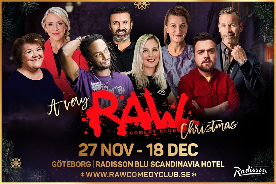 A very RAW Christmas, Göteborg 2026 (Radisson Blu Scandinavia)
