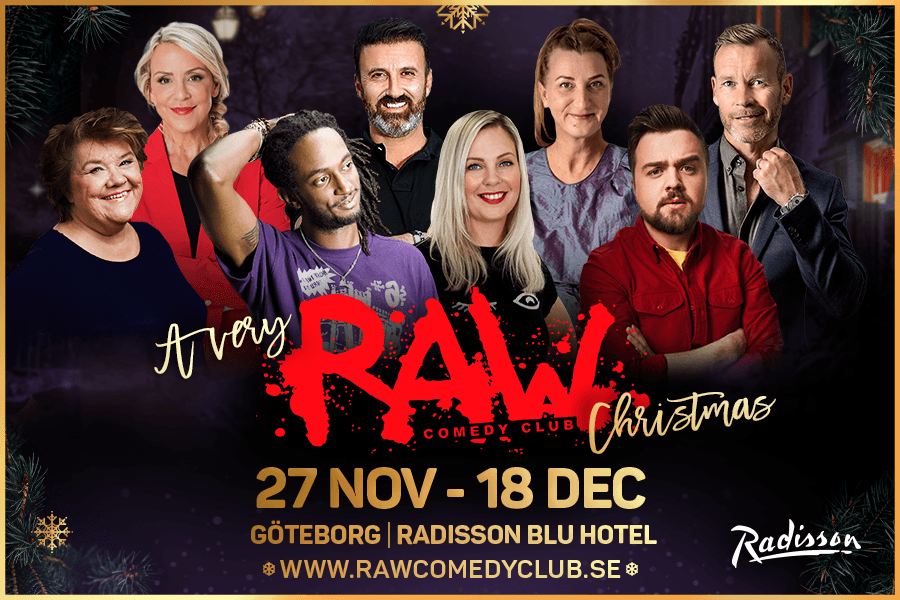 A very RAW Christmas, Göteborg 2026 (Radisson Blu Scandinavia)