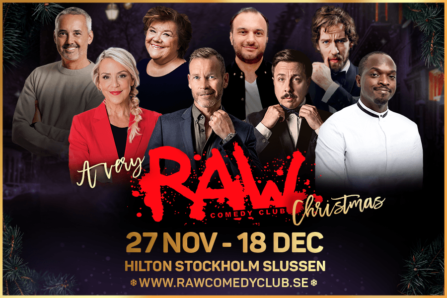 A very RAW Christmas på Hilton Stockholm Slussen