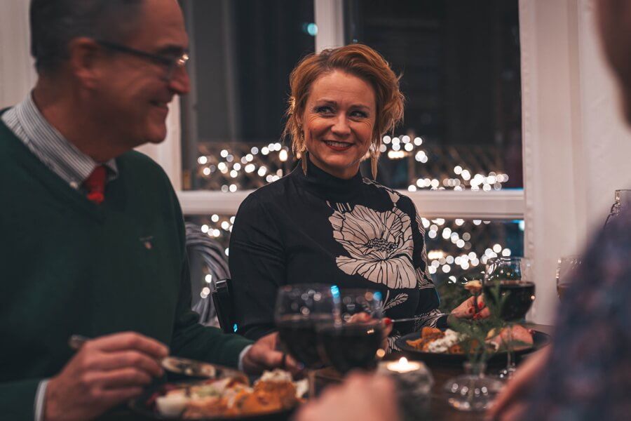 Julbord på Restaurang von Dufva (Drivs av Östergötlands Stadsmission)