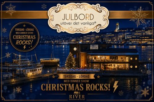 Julbord och dinner show på River Restaurant on the Pier