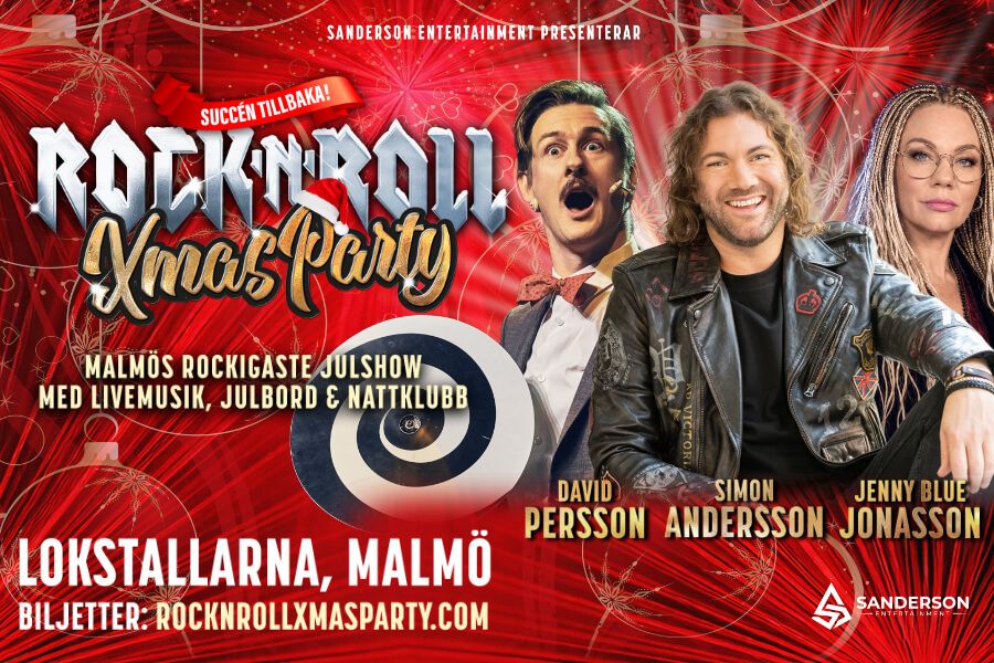 Malmös mest uppskattade julshow - Rock ’N’ Roll Xmas Party