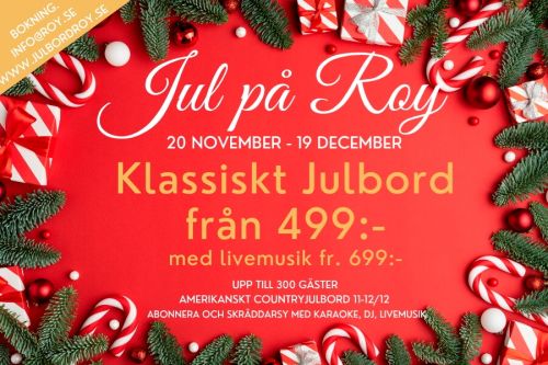 Julbord på Roy Restaurang