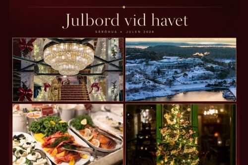 Julbord på Säröhus vid havet
