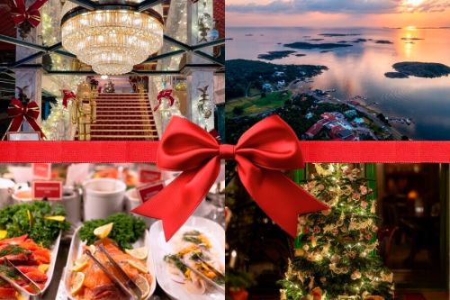 Julbord på Säröhus vid havet