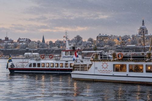 Julbordskryssning på egen båt i Stockholms skärgård