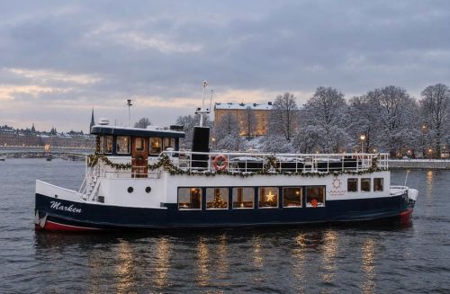 Strand Rederis julbordskryssning i Stockholms skärgård