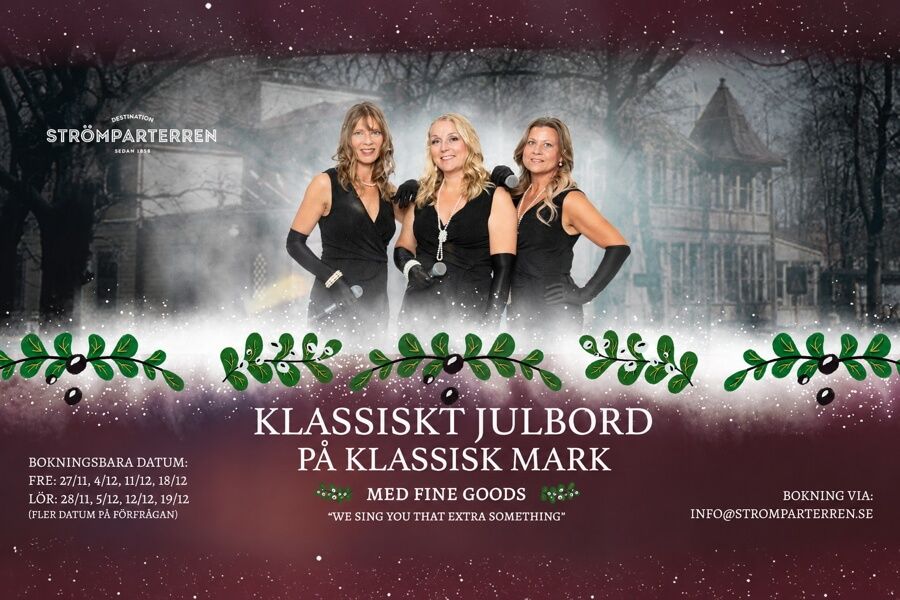 Strömparterrens julbord